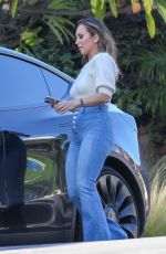 CHERYL BURKE Leaves a House in Hollywood 01/07/2023