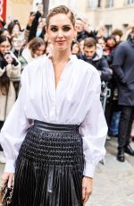 CHIARA FERRAGNI at Christian Dior Haute Couture Spring/Summer 2023 Show at Paris Fashion Week 01/23/2023