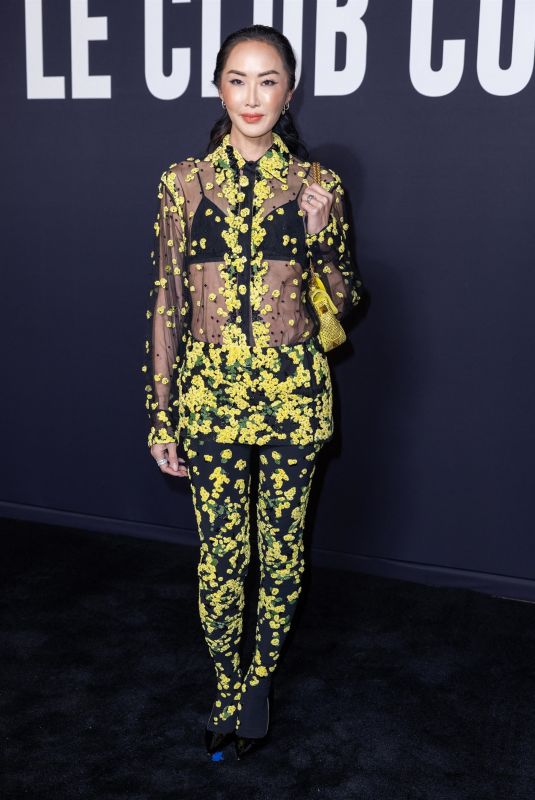 CHRISELLE LIM at Valentino Haute Couture Spring Summer 2023 Show at Paris Fashion Week 01/25/2023