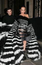 CHRISTINE CHIU Arrives at  Jean Paul Gaultier Fashion Show in Paris 01/25/2023