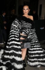 CHRISTINE CHIU Arrives at  Jean Paul Gaultier Fashion Show in Paris 01/25/2023