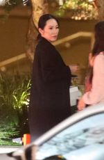 CHRISTINE CHIU Night Out with Friends in Los Angeles 01/20/2023