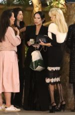 CHRISTINE CHIU Night Out with Friends in Los Angeles 01/20/2023
