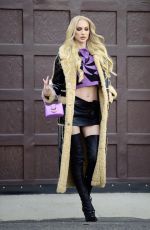 CHRISTINE QUINN at a Photoshoot in Los Angeles 01/16/2023