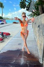 CHRISTINE QUINN in Bikini at a Beach in St Barts 01/04/2023