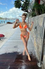 CHRISTINE QUINN in Bikini at a Beach in St Barts 01/04/2023