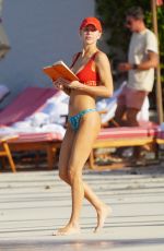 CHRISTINE QUINN in Bikini at Beach at Eden Rock Hotel in St Barts 01/05/2023