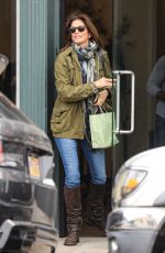 CINDY CRAWFORD Leaves a Hair Salon in Beverly Hills 01/10/2023