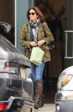 CINDY CRAWFORD Leaves a Hair Salon in Beverly Hills 01/10/2023