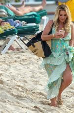 CLAIRE SWEENEY Out at a Beach in Barbados 01/12/2023