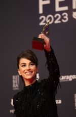 CLAUDIA SALAS at 10th Feroz Awards in Zaragoza 01/28/2023