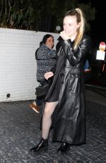 DAKOTA FANNING Arrives at a Golden Globe Afterparty in Los Angeles 01/10/2023