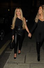 DANI IMBERT and ELLA WISE Night Out in London 01/22/2023