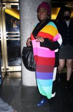 DANIELLE BROOKS Arrives at Late Night with Seth Meyers in New York 01/03/2023