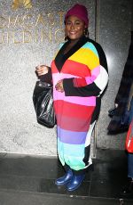 DANIELLE BROOKS Arrives at Late Night with Seth Meyers in New York 01/03/2023