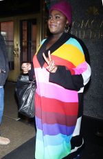 DANIELLE BROOKS Arrives at Late Night with Seth Meyers in New York 01/03/2023