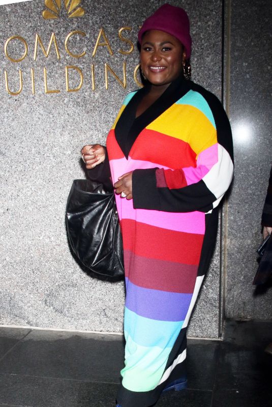 DANIELLE BROOKS Arrives at Late Night with Seth Meyers in New York 01/03/2023