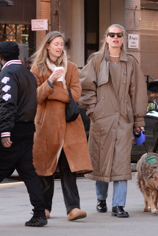 DAPHNE GROENEVELD and IRIS VAN BERNE Out in New York 01/16/2023
