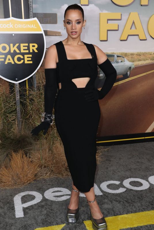 DASCHA POLANCO at Poker Face Premiere at Hollywood Legion Theater in Los Angeles 01/17/2023