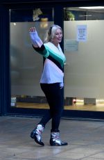 DENISE VAN OUTEN Leaves Stephs Packed Lunch in Leeds 01/25/2023