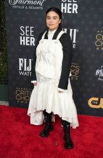 DEVERY JACOBS at 28th Annual Critics Choice Awards in Los Angeles 01/15/2023