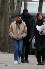 DIANE KRUGER Visits Norman Reedus on the set of The Walking Dead: Daryl Dixon in Paris 01/06/2023