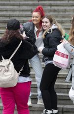 DIANNE BUSWELL Leaves Her Hotel in Birmingham 01/20/2023