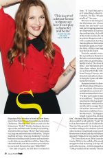 DREW BARRYMORE in People Magazine, January 2023