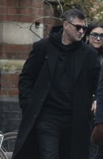 DUA LIPA Arrives at Chiltern Firehouse in London 01/26/2023
