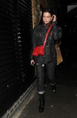 DUA LIPA Leaves Chiltern Firehouse in London 01/05/2023