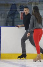 EKIN-SU CULCULOGLU at Dancing on Ice Show Practice in Essex 01/19/2023