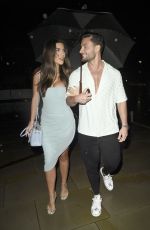 EKIN-SU CULCULOGLU on New Year Date Night at FireFly in Manchester 01/01/2023