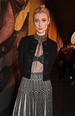 ELIZABETH DEBICKI at Christian Dior Show at Paris Fashion Week 01/23/2023