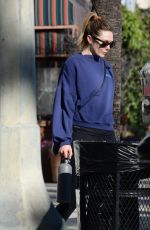 ELIZABETH OLSEN Leaves a Gym in Los Angeles 01/27/2023