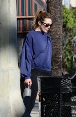ELIZABETH OLSEN Leaves a Gym in Los Angeles 01/27/2023