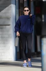 ELIZABETH OLSEN Leaves a Gym in Los Angeles 01/27/2023