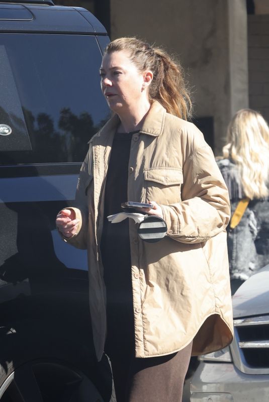 ELLEN POMPEO Out and About in Los Angeles 01/27/2023