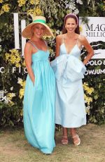 ELSA PATAKY, ZARA TINDALL, DELFINA BLQUIER, AMANDA ABATE, LIZ CANTOR and LAURA DUNDOVIC at Magic Millions Polo 2023 on the Gold Coast 01/08/2023
