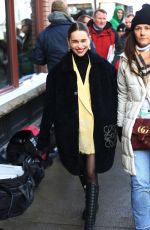 EMILIA CLARKE Out at Sundance Film Festival 2023 in Park City 01/20/2023