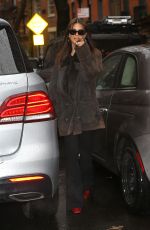EMILY RATAJKOWSKI Out in a Rainy Day in New York 01/19/2023