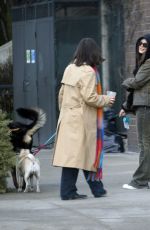 EMILY RATAJKOWSKI Out with Her Dog and a Friend in New York 01/06/2023