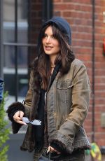 EMILY RATAJKOWSKI Out with Her Dog in New York 01/06/2023