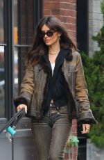EMILY RATAJKOWSKI Out with Her Dog in New York 01/06/2023