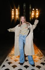 EMMA BROOKS at Bluemarble FW23 Fashion Show in Paris 01/18/2023