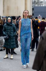 EMMA BROOKS at Georges Hobeika Fashion Show in Paris 01/23/2023