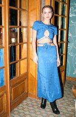 EMMA BROOKS at Les Benjamins PFW Dinner in Paris 01/19/2023