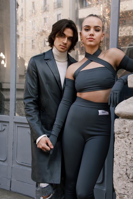EMMA BROOKS - Desiree di Bella Milan Fashion Week Photoshoot, January 2023