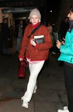 EMMA CORRIN Leaves Garrick Theatre in London 01/07/2023