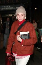 EMMA CORRIN Leaves Garrick Theatre in London 01/07/2023