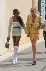 EMMA HERNAN and CHELSEA LAZKANI Arrives on the Set of New Season of Selling Sunset in West Hollywood 01/11/2023